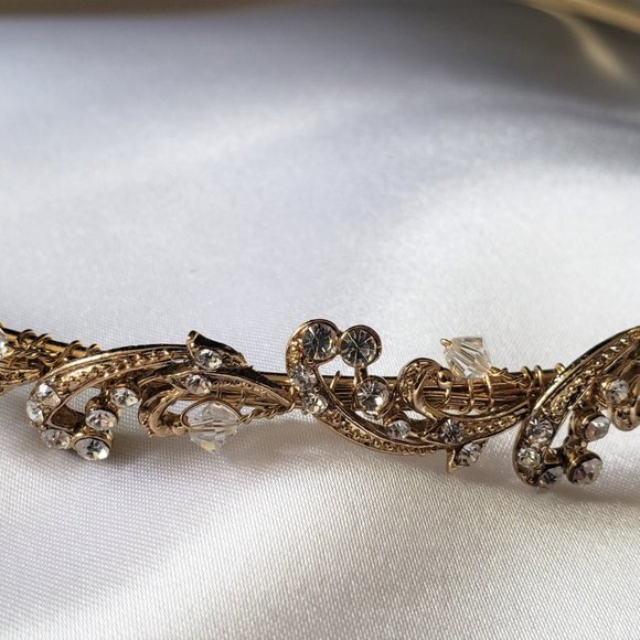 Elegant Crystal Headband/Tiara - Picture 2 of 4